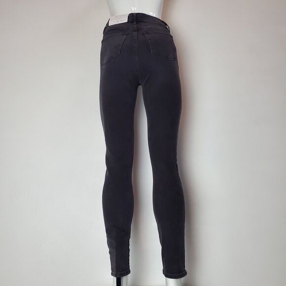 NEW LOFT Black High Waist Skinny Jeans - Picture 3 of 6